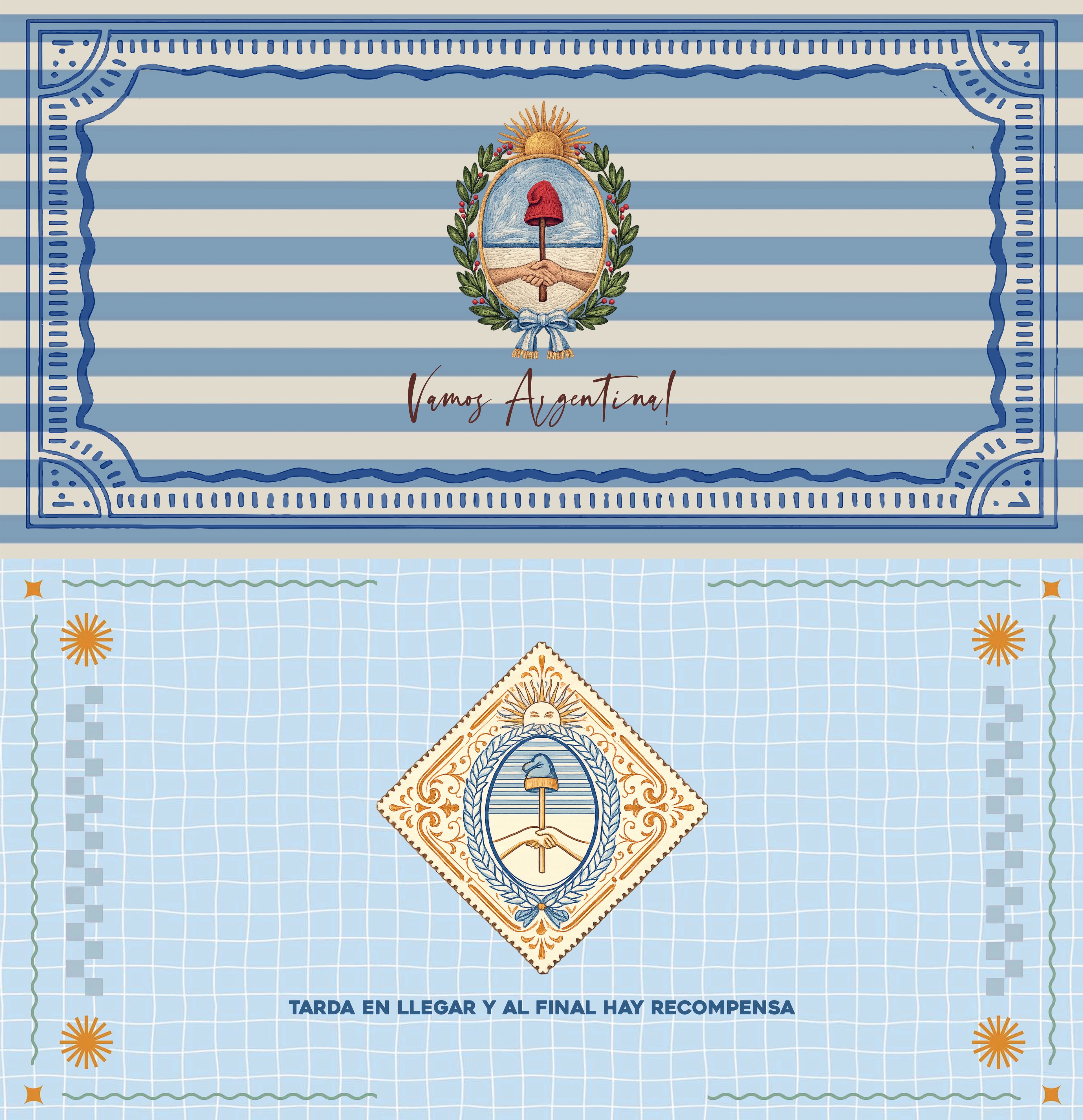 SETS PARA SUBLIMAR LONA ARG